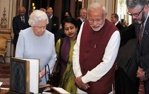 modi-UK -queen...